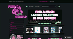 Desktop Screenshot of pinkgorillagames.com